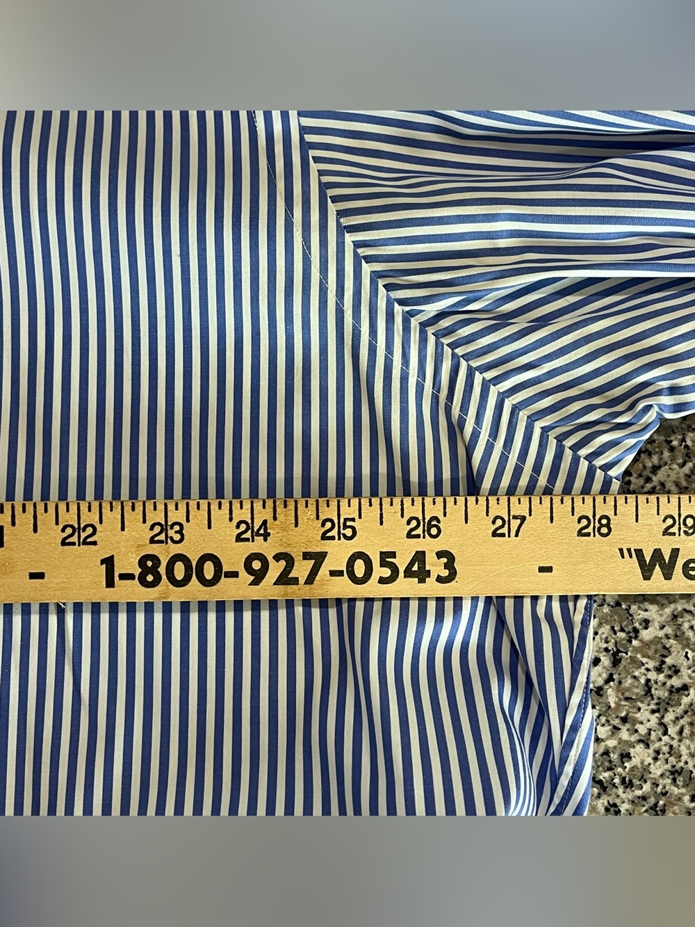 Vintage Ralph Lauren Classic Fit Nautical Button Down Shirt Mens XL 17 1/2 34/35 - Picture 5 of 8